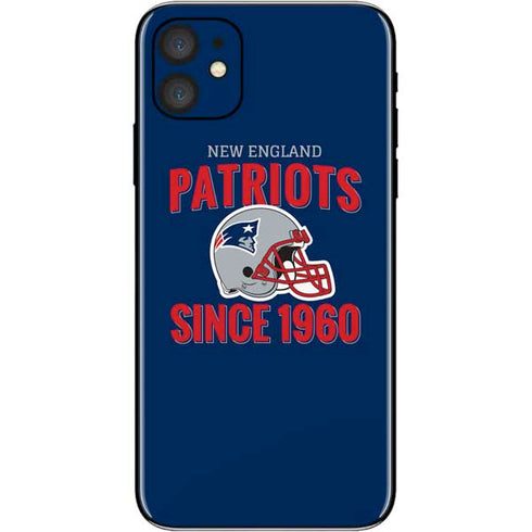 NFL New England Patriots Helmet iPhone 11 Skin